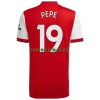 Maillot de Supporter Arsenal Nicolas Pepe 19 Domicile 2021-22 Pour Homme